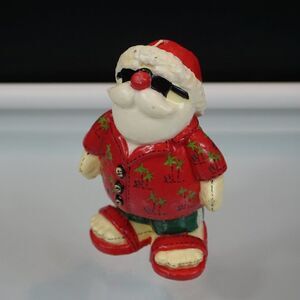 Beach Santa Claus Candle Hawaiian Shirt Sunglasses Flip Flop Sandals 2005